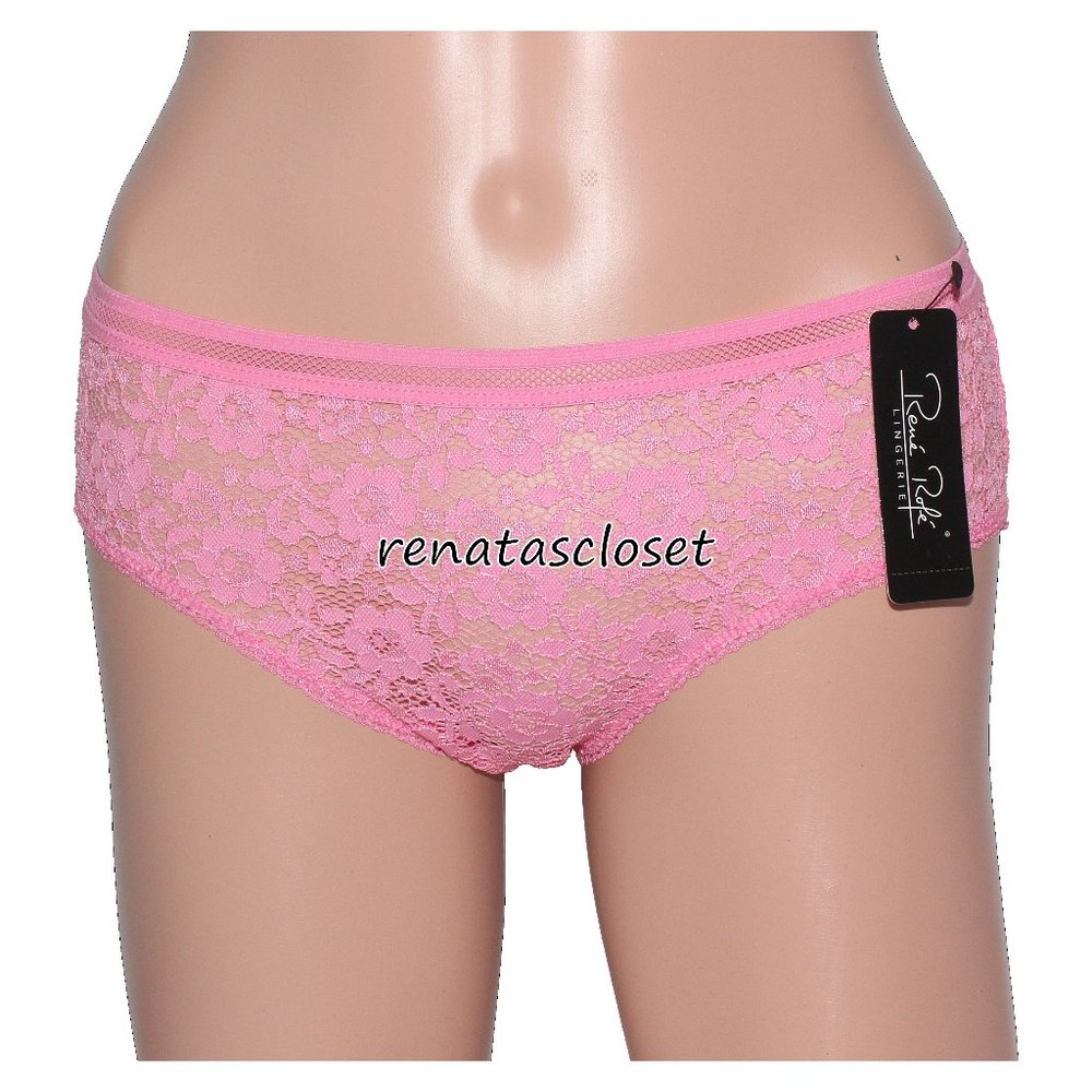 Rene Rofe Lingerie Women's Lacey Track Bikini NWT